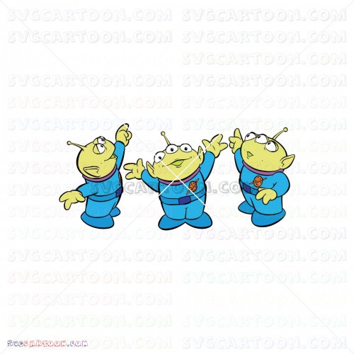 Aliens Toy Story 003 svg dxf eps pdf png
