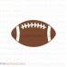 American football svg dxf eps pdf png