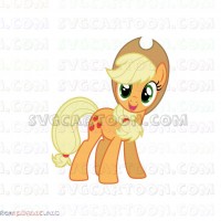 Applejack 2 My Little Pony svg dxf eps pdf png