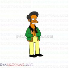 Apu Nahasapeemapetilon The Simpsons svg dxf eps pdf png