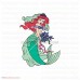 Ariel The Little Mermaid 014 svg dxf eps pdf png