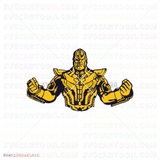 Avengers Thanos Infinity 004 svg dxf eps pdf png