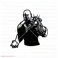 Avengers Thanos Infinity 006 svg dxf eps pdf png