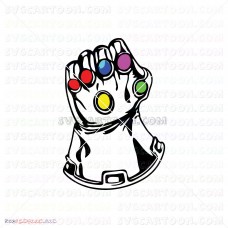 Avengers Thanos Infinity 012 svg dxf eps pdf png