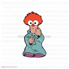 Baby Beaker Muppet Babies 014 svg dxf eps pdf png