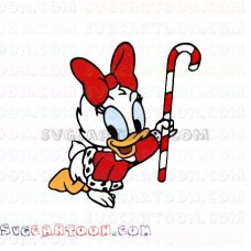 Baby Daisy Candy Cane Mickey Mouse christmas svg dxf eps pdf png