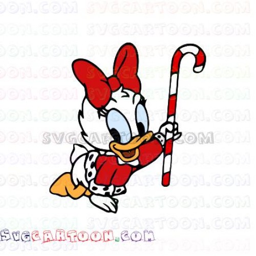 Download Baby Daisy Candy Cane Mickey Mouse Christmas Svg Dxf Eps Pdf Png