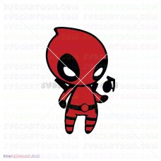 Baby Deadpool 005 svg dxf eps pdf png