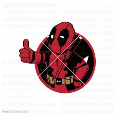 Baby Deadpool 007 svg dxf eps pdf png