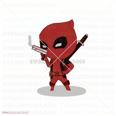 Baby Deadpool 015 svg dxf eps pdf png