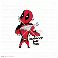 Baby Deadpool 018 svg dxf eps pdf png