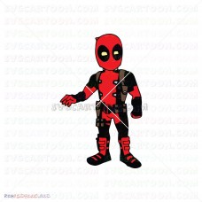 Baby Deadpool 021 svg dxf eps pdf png
