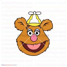Baby Fozzie Muppet Babies 016 svg dxf eps pdf png