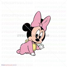 Baby Minnie Mouse Mickey Mouse 011 svg dxf eps pdf png