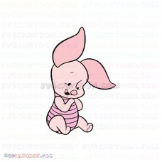 Baby Piglet Winnie The Pooh svg dxf eps pdf png