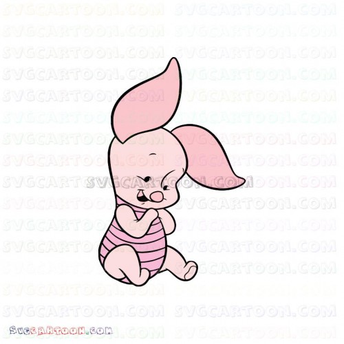 Download Baby Piglet Winnie The Pooh Svg Dxf Eps Pdf Png