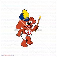 Baby Rowlf Muppet Babies 029 svg dxf eps pdf png