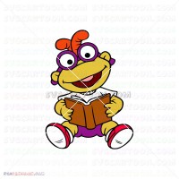 Baby Scooter Muppet Babies 032 svg dxf eps pdf png