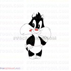 Baby Sylvester Baby Looney Tunes svg dxf eps pdf png