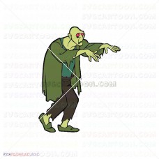 Bald Zombie Scooby Doo 002 svg dxf eps pdf png