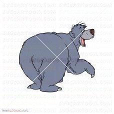 Baloo The Jungle Book 011 svg dxf eps pdf png