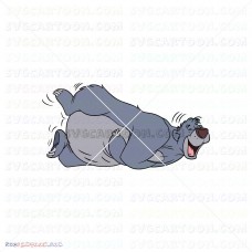 Baloo The Jungle Book 012 svg dxf eps pdf png