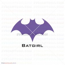 Batgirl svg dxf eps pdf png