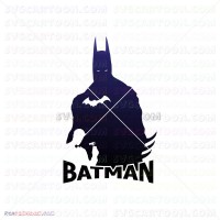Batman Silhouette svg dxf eps pdf png