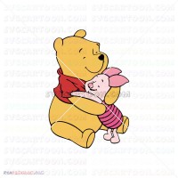 Bear Winnie The Pooh 004 svg dxf eps pdf png