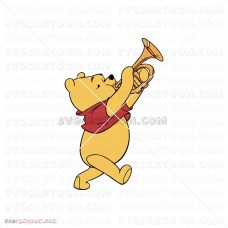 Bear Winnie The Pooh 006 svg dxf eps pdf png
