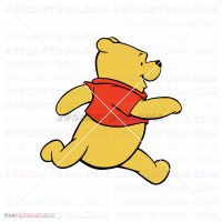 Bear Winnie The Pooh 031 svg dxf eps pdf png