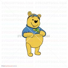 Bear Winnie The Pooh 033 svg dxf eps pdf png