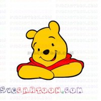 Bear Winnie the Pooh 16 svg dxf eps pdf png