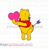 Bear Winnie the Pooh 17 svg dxf eps pdf png