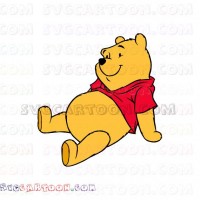 Bear Winnie the Pooh 1 svg dxf eps pdf png