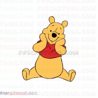 Bear Winnie the Pooh 22 svg dxf eps pdf png