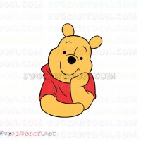 Bear Winnie the Pooh 23 svg dxf eps pdf png
