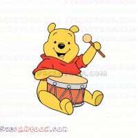 Bear Winnie the Pooh 25 svg dxf eps pdf png