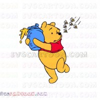 Bear Winnie the Pooh 2 svg dxf eps pdf png