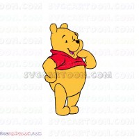 Bear Winnie the Pooh 5 svg dxf eps pdf png