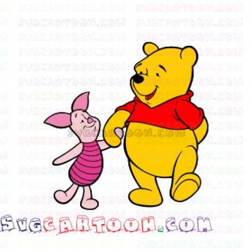 Download Bear And Piglet Winnie The Pooh Svg Dxf Eps Pdf Png