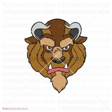 Beast Beauty And The Beast 065 svg dxf eps pdf png