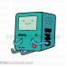 Beemo 2 Adventure Time svg dxf eps pdf png