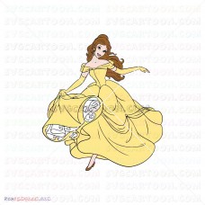 Belle Beauty And The Beast 045 svg dxf eps pdf png