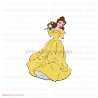 Belle Beauty And The Beast 046 svg dxf eps pdf png