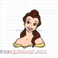 Belle Beauty and the Beast 3 svg dxf eps pdf png