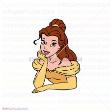 Belle Chip Beauty And The Beast 023 svg dxf eps pdf png