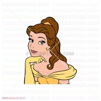 Belle Chip Beauty And The Beast 024 svg dxf eps pdf png