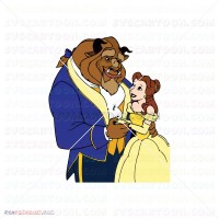 Belle and Beast Dancing Beauty And The Beast 040 svg dxf eps pdf png