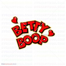 Betty Boop 004 svg dxf eps pdf png